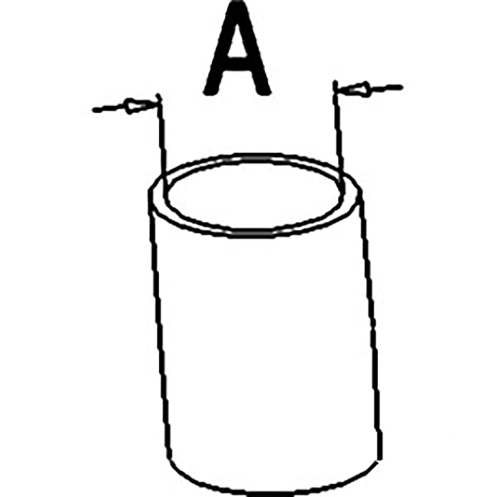 826757M91 Bottom Radiator Hose Fits Massey Ferguson