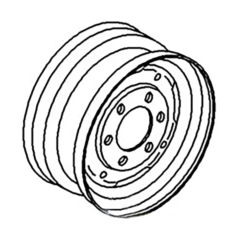 Fits Ford 8N NAA JUBILEE 600 800 TRACTOR 16" 6 HOLE FRONT WHEEL RIM 8N1015D