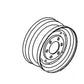 6 Bolt Fits Massey Ferguson Front Wheel Rim 1883335M3 TO20 TO30 35 65 135 150 16