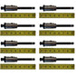 0R-3418 Qty 8: Fuel Injector Nozzle Assembly Fits Caterpillar