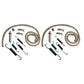 8NAA2250 Qty 2: Brake Shoe Repair Kit
 Fits Ford/New Holland 8N NAA
