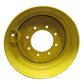 (2) Yellow 16.5X9.75X8 Wheel Rims Fits John Deere & Fits Caterpillar Skid Steers