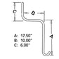Vi-1 Rake Tooth Fits Vicon 6 H1020 H1050-7 H1050-9 H1240 H1340 H1350 H820 HK620