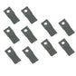 Qty 10: LH Disc Mower Blade Fits Case/International Harvester Replaces 86625667