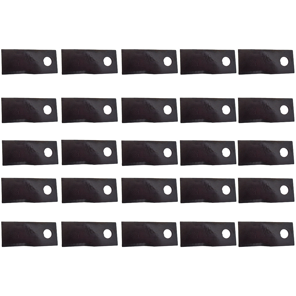 700711858 Qty 25: LH Disc Mower Blade Fits Hesston