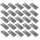 37302224M1 Set of (25) Replacement RH Disc Mower Blades Fits Case IH Fits MF