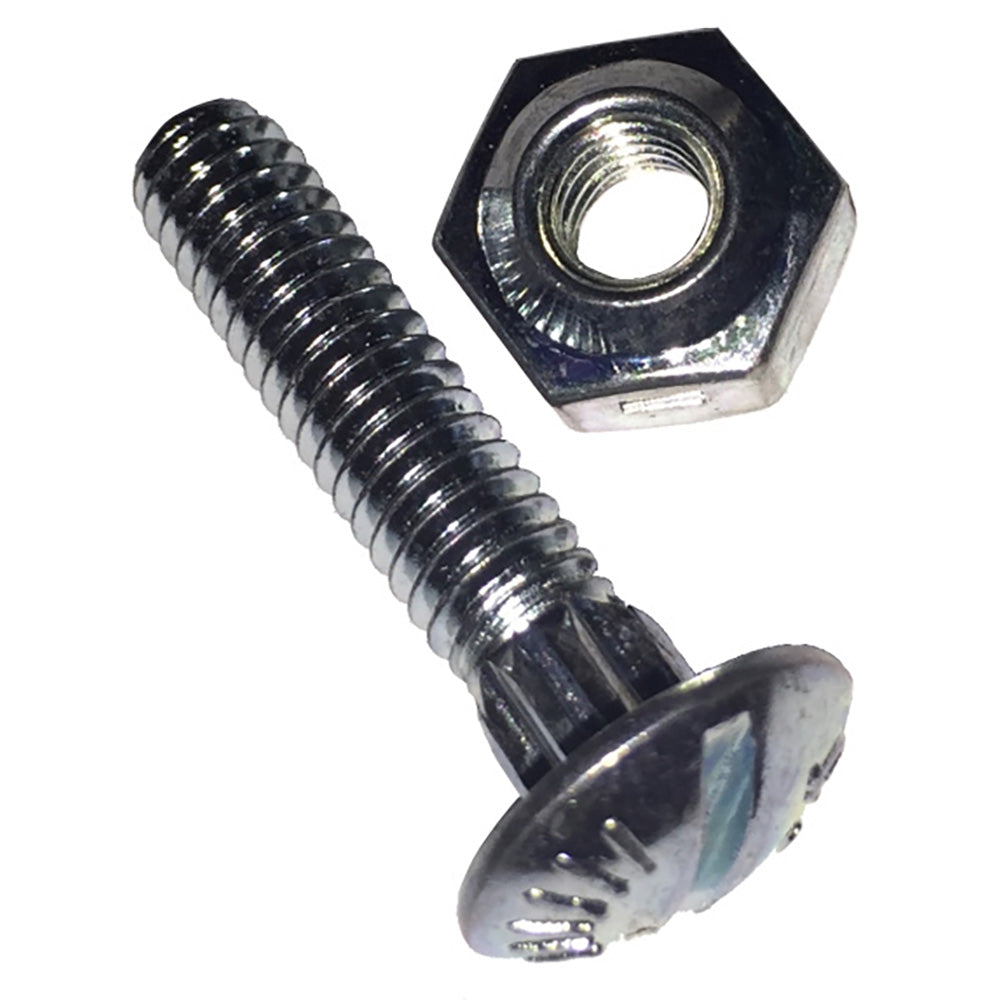 904-501-AIC (25 pack) 7/32 x 1" Bolt & Nut