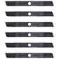 90548199 Qty 6: Mulching Mower Blade
 Fits Black and Decker CM1836 (Type 1)