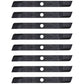 90548199 Qty 8: Mulching Mower Blade
 Fits Black and Decker CM1836 (Type 1)