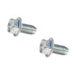 Qty 2: Self-Tapping Screw Hex Head 3/8"-16 x 3/4" Fits AYP Replaces 17000612