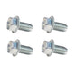 Qty 4: Self-Tapping Screw Hex Head 3/8"-16 x 3/4" Fits AYP Replaces 17000612