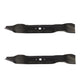 2 Mulching Blades Fits Cub Cadet MTD Fits Toro Troy Bilt 42 Cut Deck Lawn Mower"