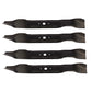 112-0315 Qty 4: Mulching Blade
 Fits Toro 13AX60RG744