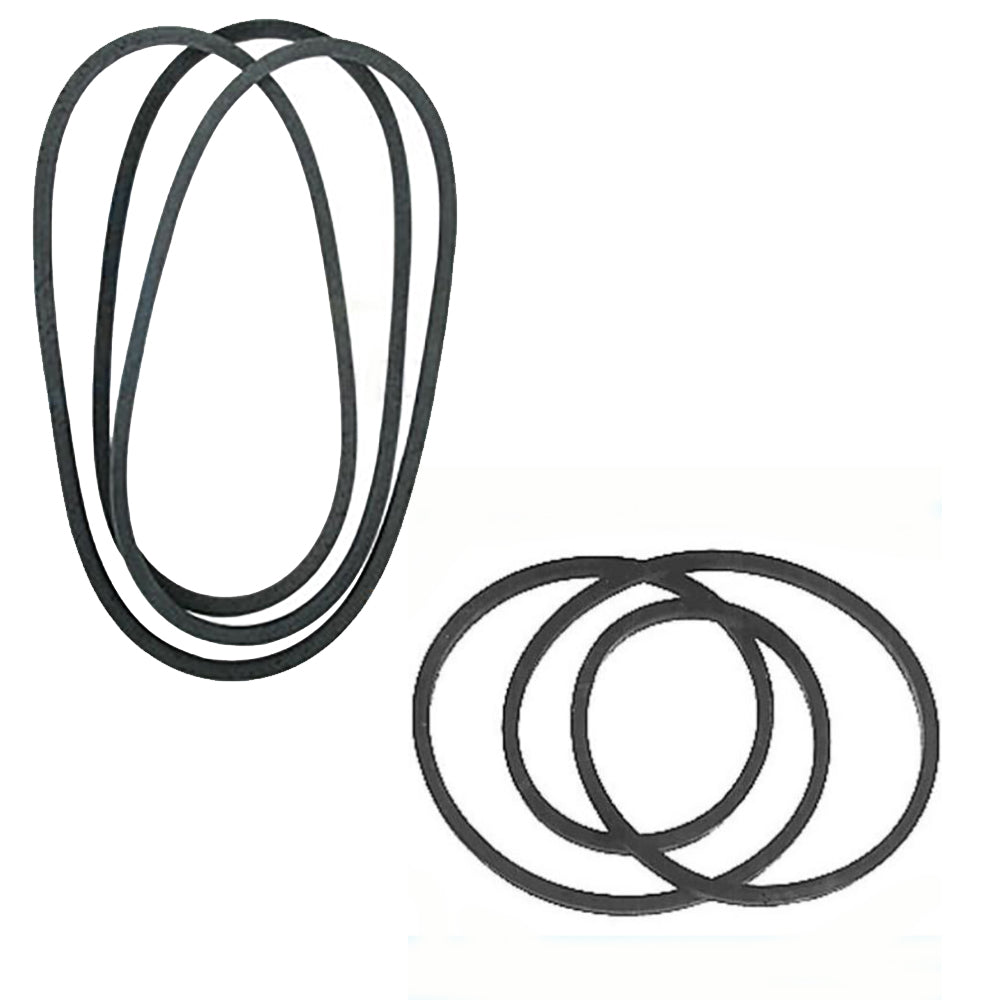 11482 & 11483 Rotary Belt Set Compatible With MTD 754-0467, 754-0468