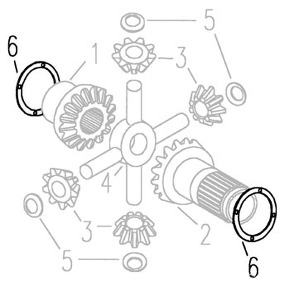 A-VPH3308-AI Washer, Thrust