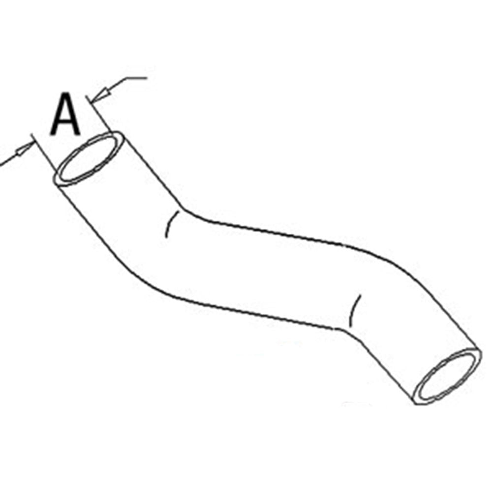 Top Radiator Hose Fits Fordson Replaces 957E8260B