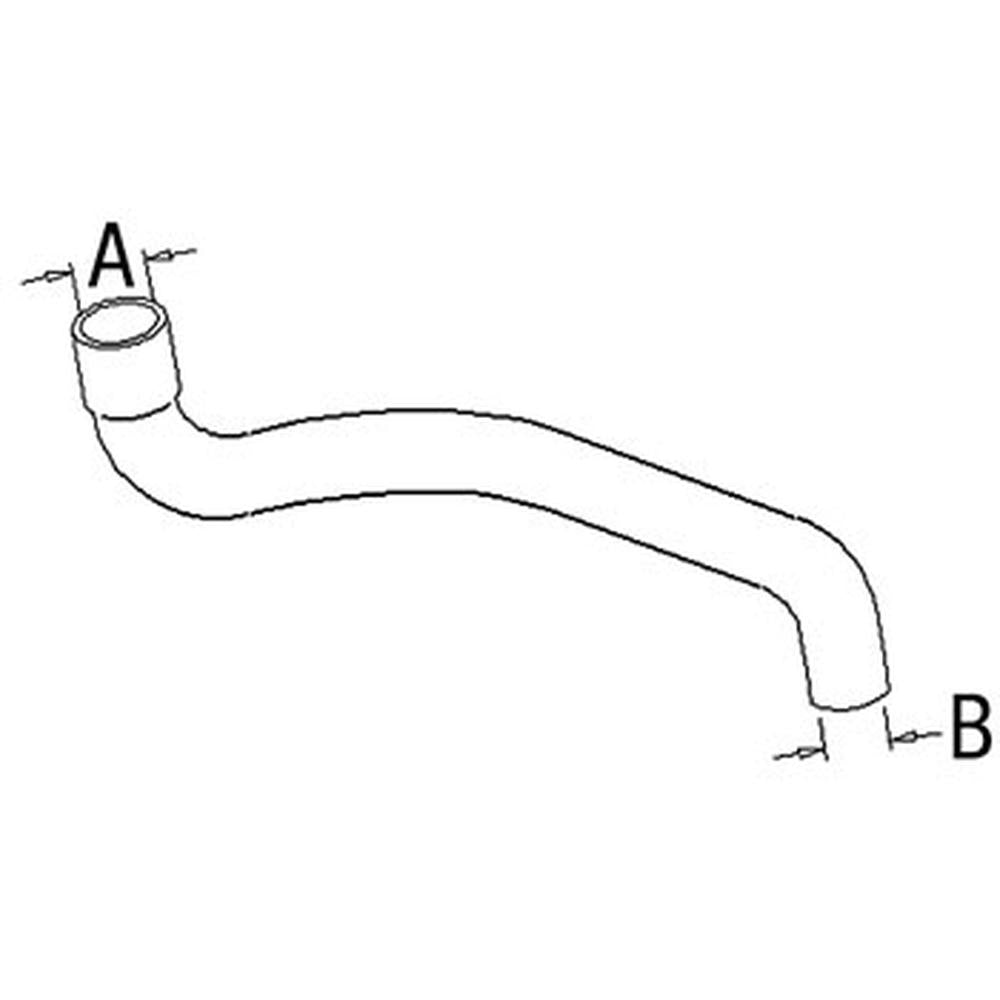 Bottom Radiator Hose Fits Fordson Replaces 81718088