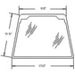 Cab Glass Windshield Fits Case 570LXT 580K 580L 580M 580 Super M 580 Super L