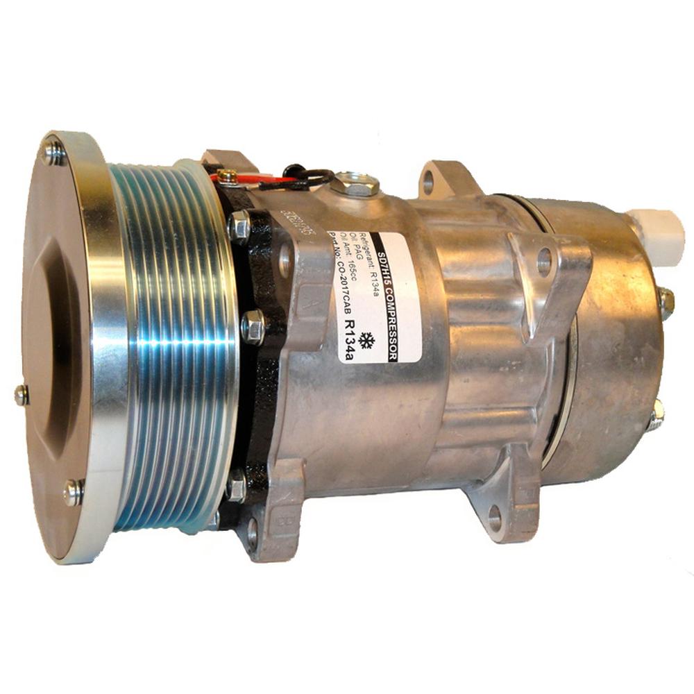 Compressor w/ Clutch Fits Case/International Harvester Replaces 4637