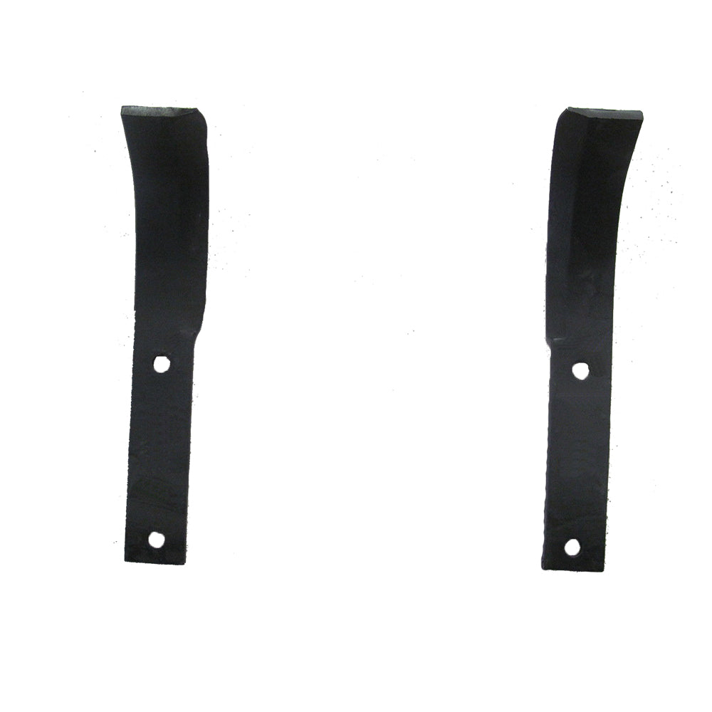 9941 9942 Set of (2) Two Tiller Tines LH and RH C Shape 5/16" Thick