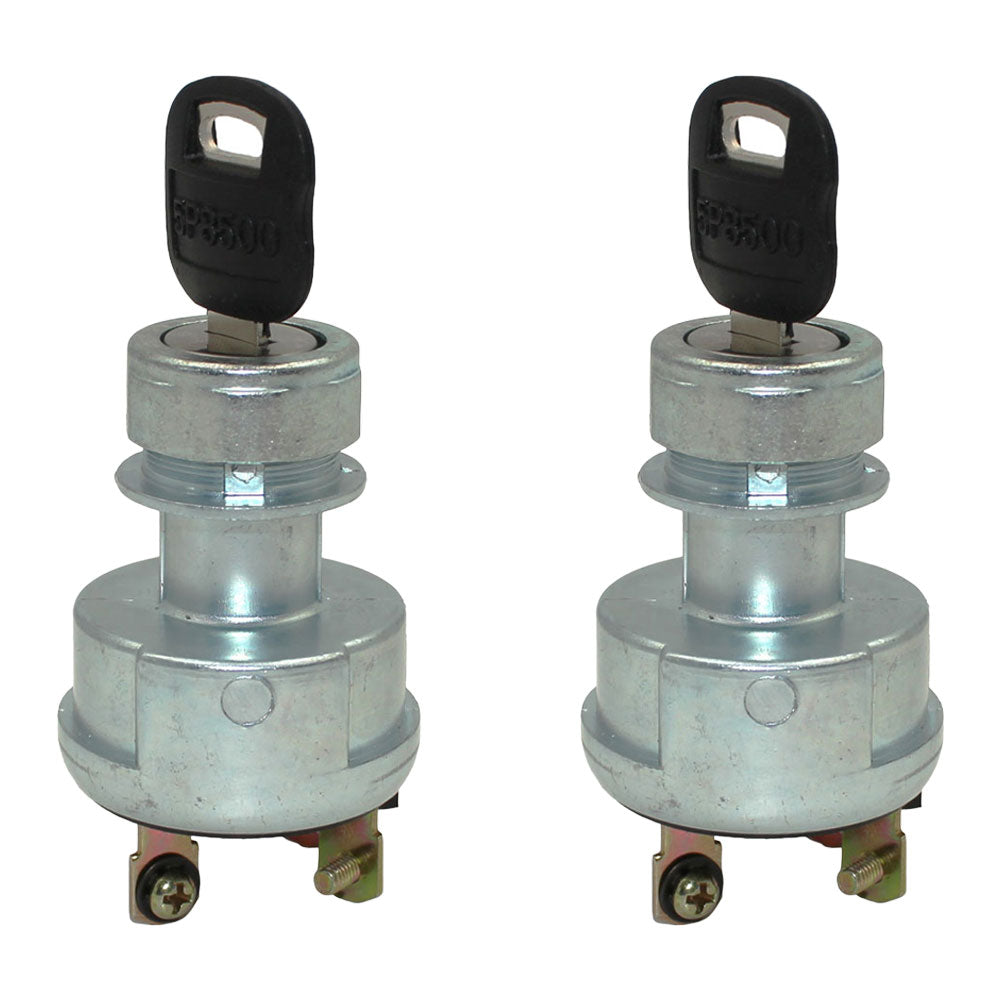 095-9269 Qty 2: Ignition Key Switch w/ 2 Keys Fits Caterpillar 10 10SU 10U 11