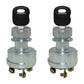 095-9269 Qty 2: Ignition Key Switch w/ 2 Keys Fits Caterpillar 10 10SU 10U 11