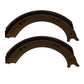 9N2019 Qty 2: 1/2 Brake Shoe Fits Ford/New Holland 2N 9N