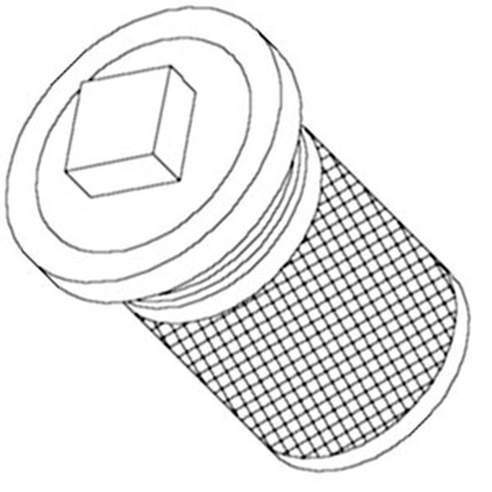 OIL DRAIN PLUG STRAINER Fits Ford 641 650 651 660 661 671 681 700 701 740 741