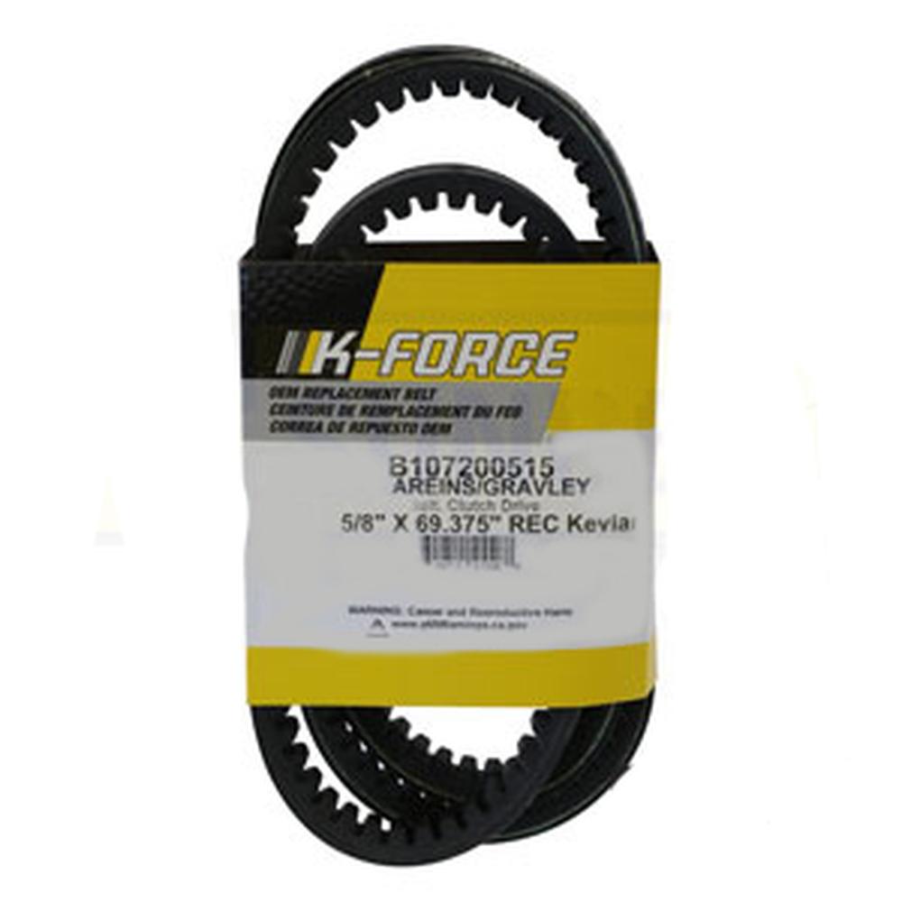 Clutch Drive Belt Fits Gravely Replaces 07200515 Made With Aramid