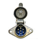 A-121645C1-AI Socket, Implement Lights, 7 Pin (North America)