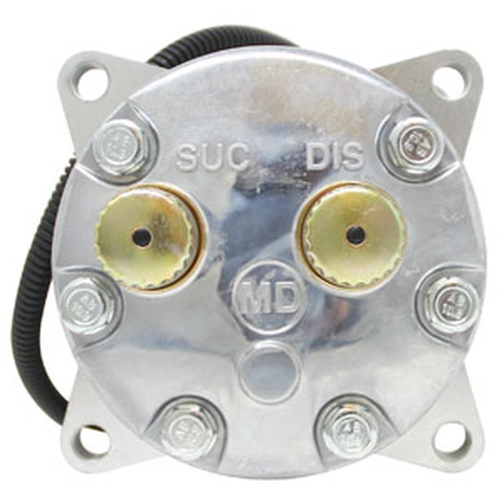 A-1977959C1-AI Compressor, New, Sanden Style w/ Clutch (4478)