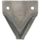 A-211-362-AI black 12ga top serrated, 3" W/ 2.06" hole spacing