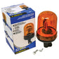 Amber Rotating Beacon - Pipe Type Fits Massey Ferguson Replaces 3715144M92