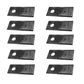 10 Pack of Right Hand Blades 40490005 for Fort Disc Mowers F098DZ 3.86"