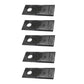 Qty 5: Disc Mower Blade - RH Fits Fort Replaces 40490005
