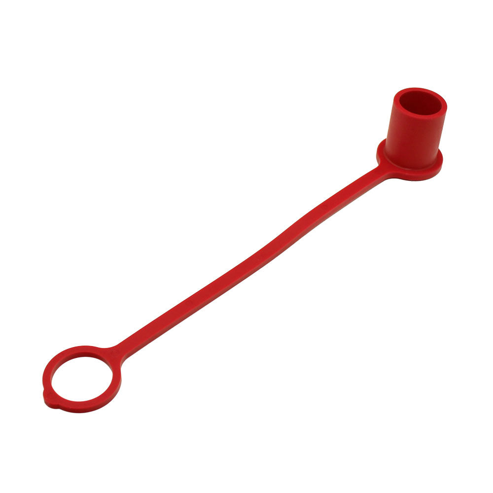 A-5209-4M-RE-P-AI-AIC Red Dust Cap, 1/2"