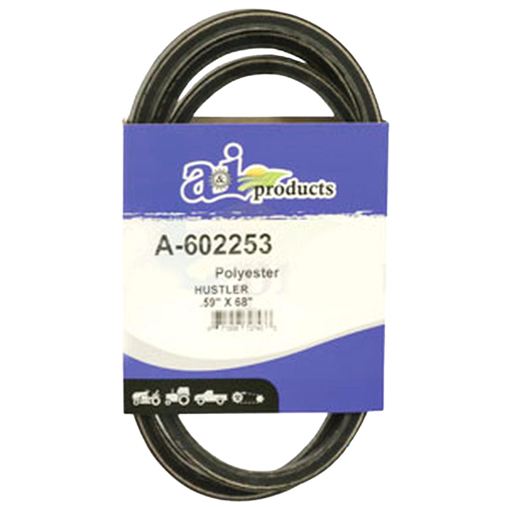 Pump Drive Belt Fits Hustler Replaces 602253