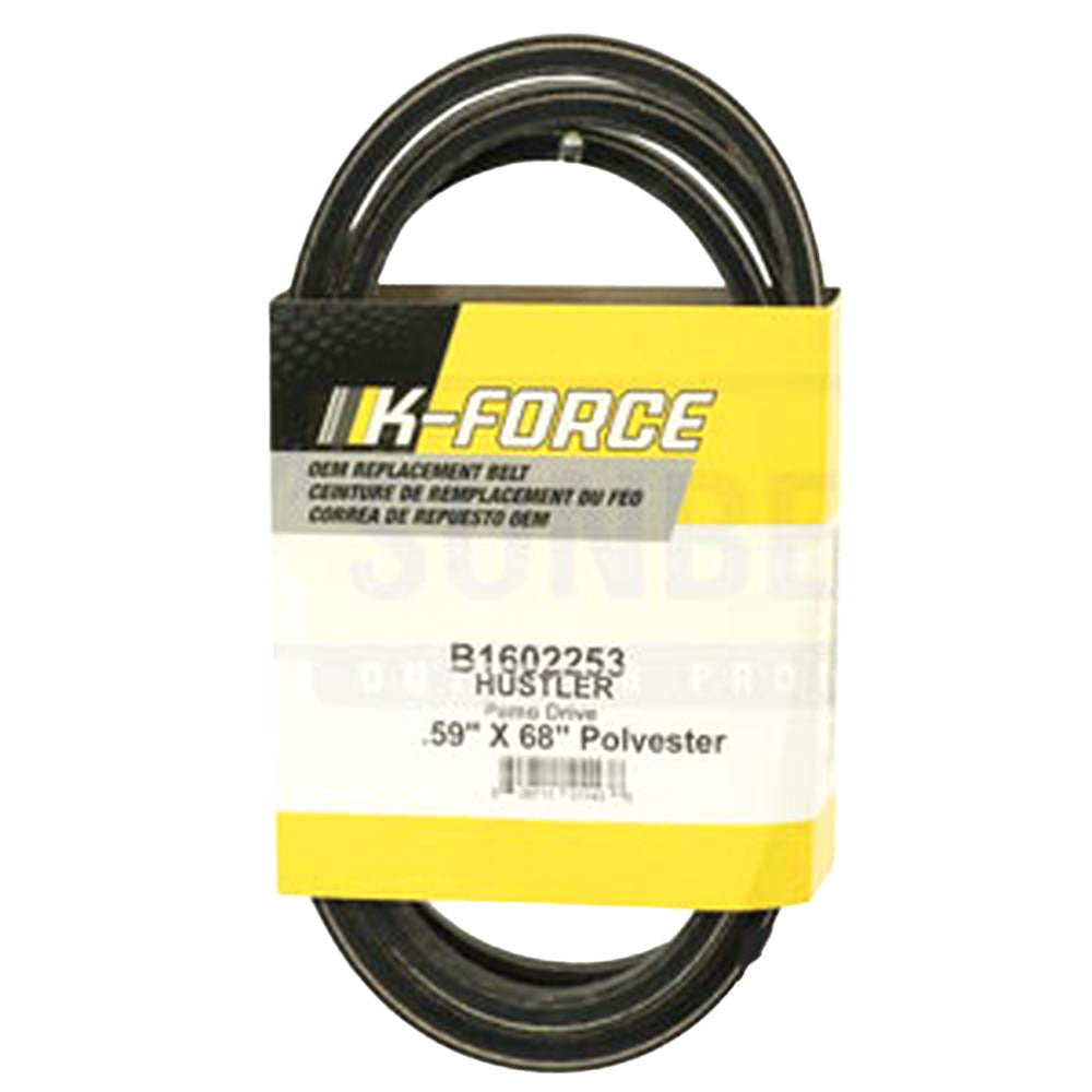 Pump Drive Belt Fits Hustler Replaces 602253