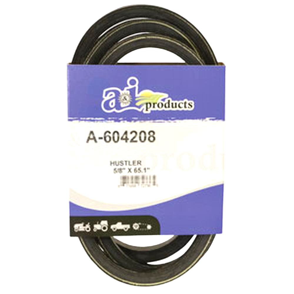 Pump Drive Belt Fits Hustler Replaces 604208 Made With Aramid