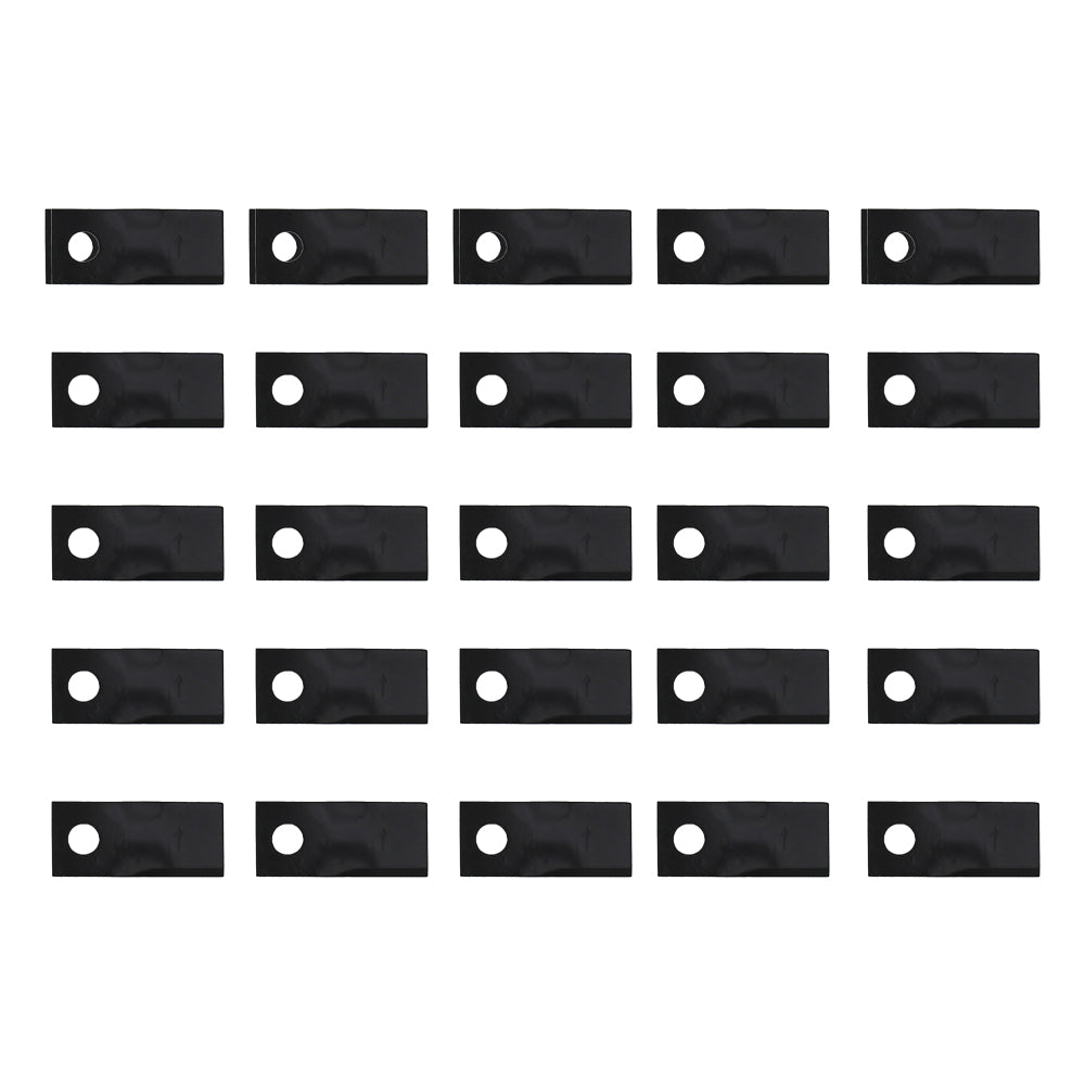 Left Hand Disc Mower Blade (25 Pack) Fits Hesston Replaces 700715576