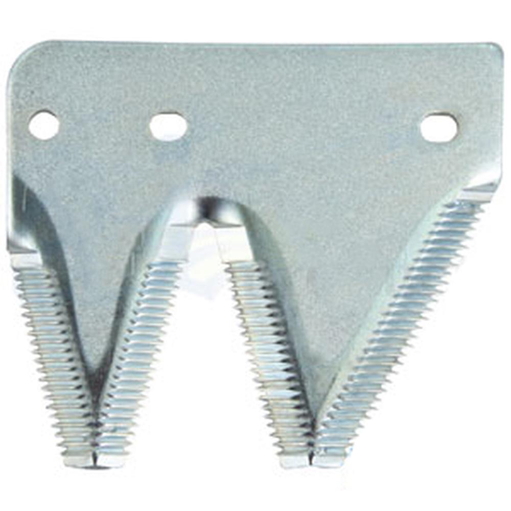 A-712-730-AI RH End Sections, Chrm Top Ser; Card of 2 w/Rivets