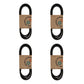 A-83101670-AI - Belt, (SET OF 4)