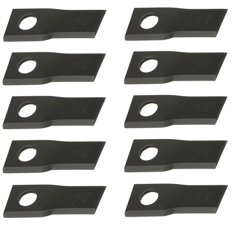 10 Left Hand Disc Mower Blades For Case/International Harvester Replaces 8734808