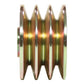 24-1506 Pulley, 3V-Groove Fits Allis Chalmers 25 29 30SI Series