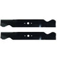 Set of 2 Heavy Duty 42" Mower Blades Fits Cub Cadet 742-3018 759-3824 GT2000