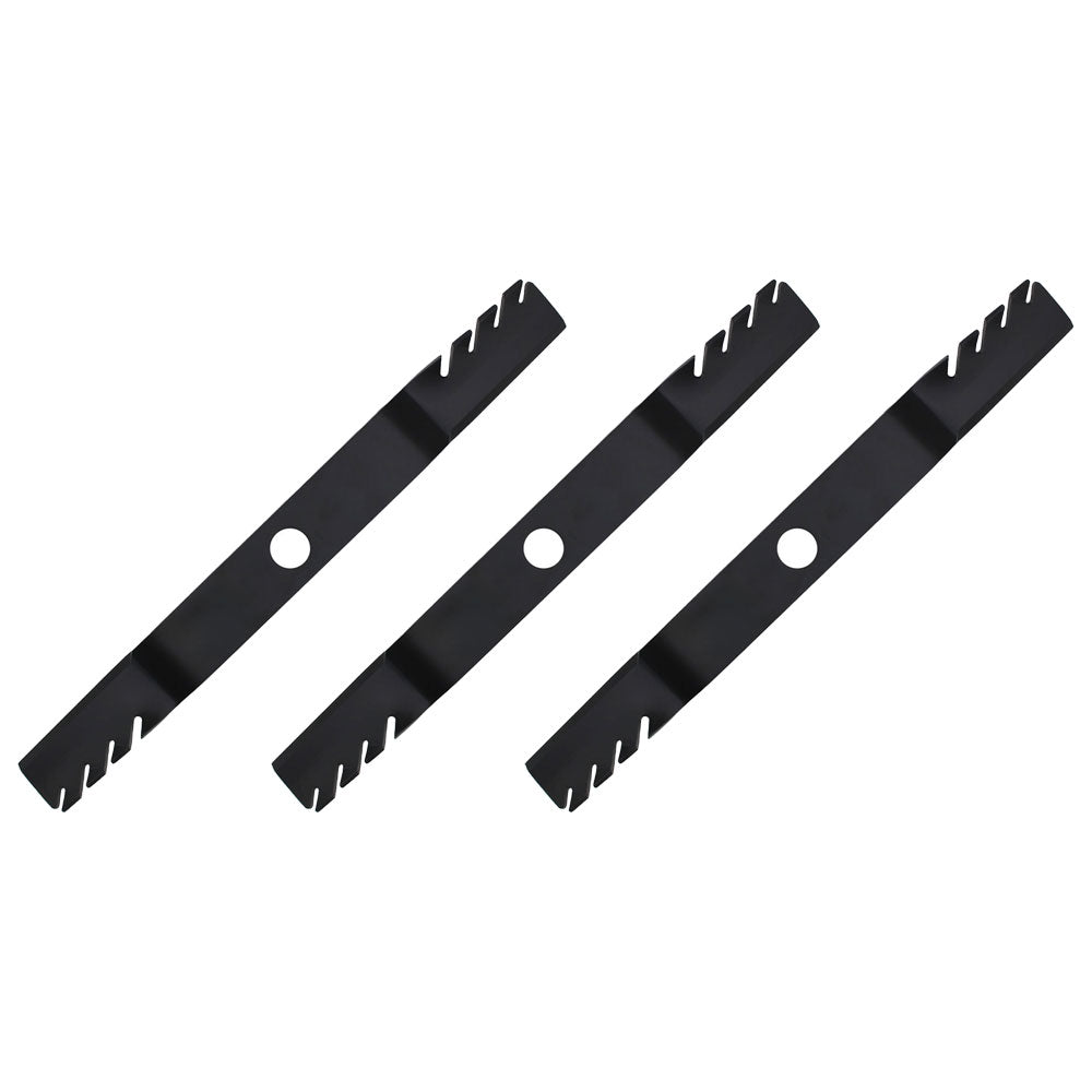 Set of 3 Heavy Duty Predator Blade Fits Kubota ZD1211 ZD1511 72" K5975-34360