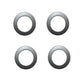 Set of Four (4) 1 1/2"ID - 2 1/4" OD Machine Bushings Narrow Rim 14 Gauge