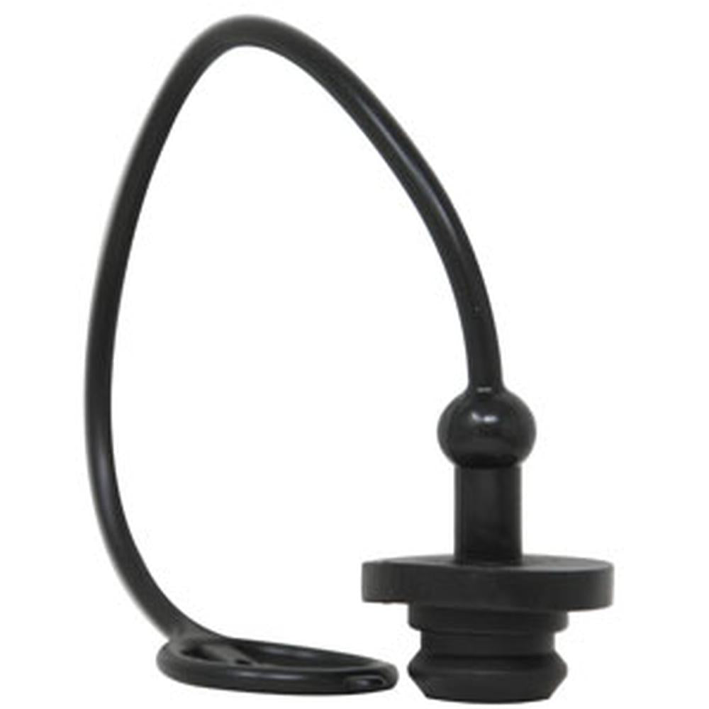 A-P211009-AI-AIC Dust Plug, 1/2", Black