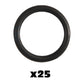 R495R O-Ring - (25/Pack) Fits John Deere 244E 290D 300D 310D 310G 310SG 315D