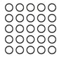 R495R O-Ring - (25/Pack) Fits John Deere 244E 290D 300D 310D 310G 310SG 315D
